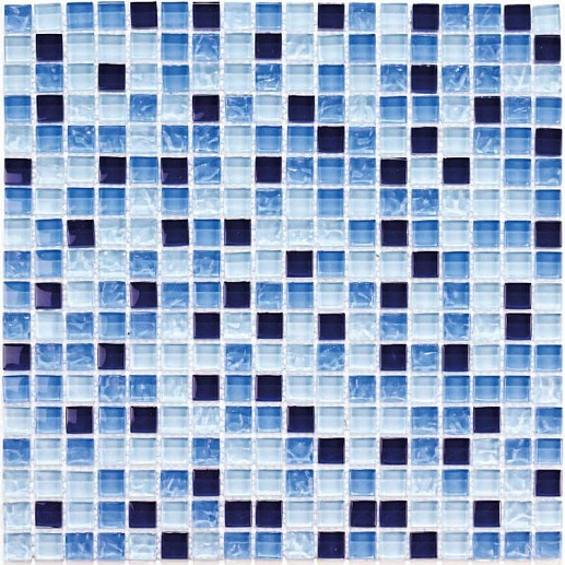 Mosaics Blue Drops 30x30 - фото 1