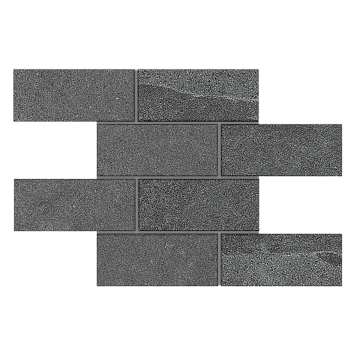Luna Anthracite Bricks Big 28.6x35 - фото 1