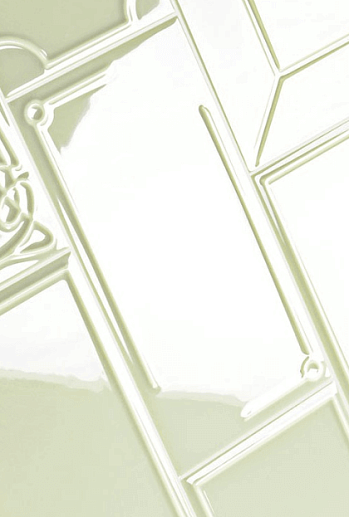 Art Deco Vector Frame D Green Tea 12.5x25 - фото 1
