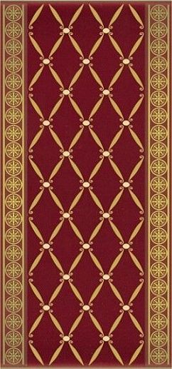 Noblesse Cenefa Delis Burdeos Gold 10x20 - фото 1