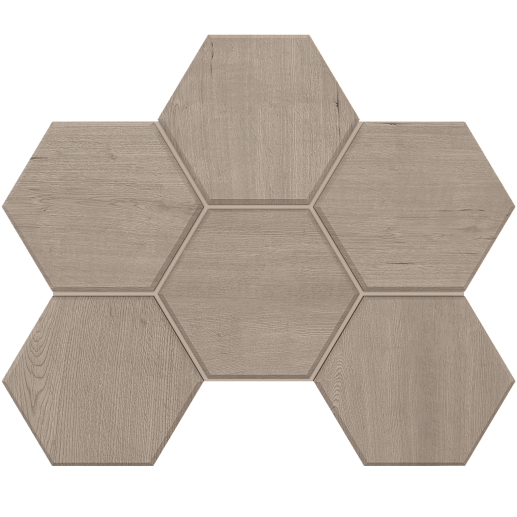 Classic Wood Rusty beige CW01 Hexagon 25x28.5 - фото 1