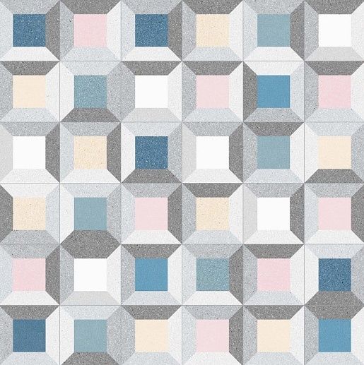 Brenta Argileto Multicolor mix 20x20 - фото 1