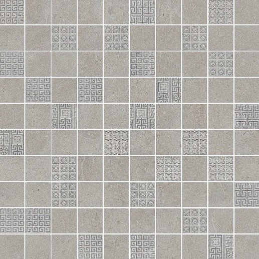 Greek Mos.T100 Dec.Grigio 40x40 - фото 1