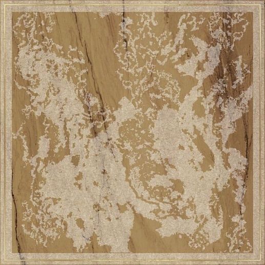 Venus Solitaire Rosone Pav. Gold Visone Lapp/Rett 60x60 - фото 1