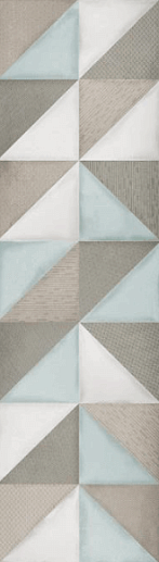 Intuition Flair Aquamarine Decor Rect 29x100 - фото 1