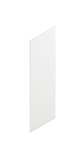 Chevron Wall White Right Matt 5.2x18.6 - фото 1