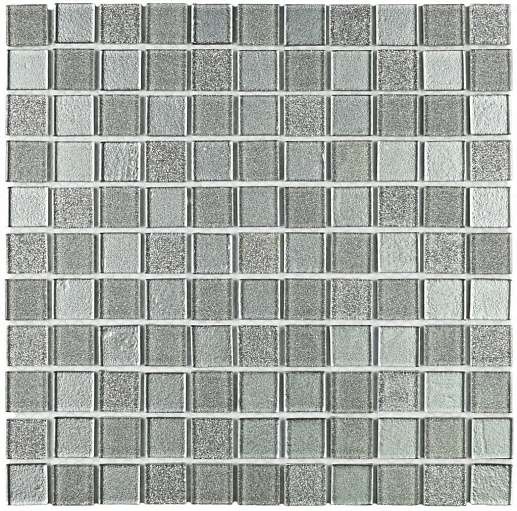 Mosaics Shine Silver 30x30 - фото 1