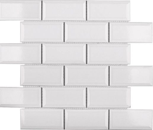 Brick & Metro White Glossy AM81945 28.8x29.4x0.65 - фото 1