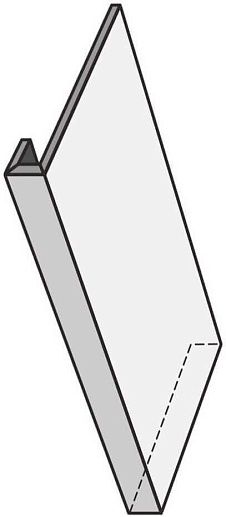 Via Appia Ang. Grad. Dx Cross Cut White 33x120x4 - фото 1