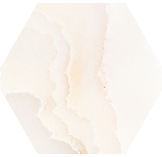 Onyx Hex Beige 20x24 - фото 1