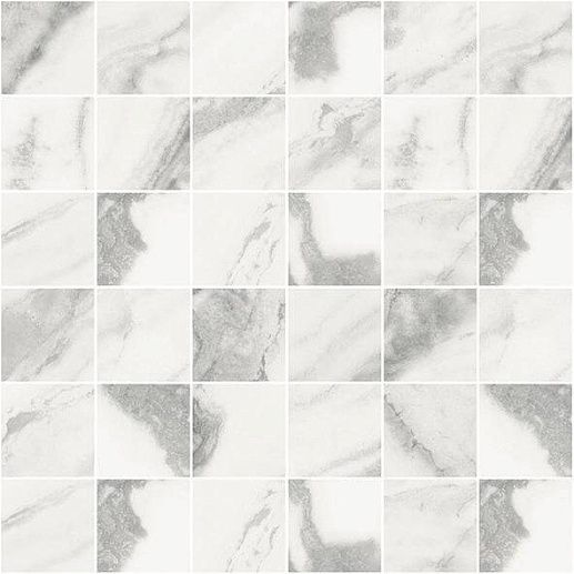 Silver Белый 30x30 - фото 1