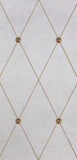 AD Maiora Rhombus Fregio Oro Perla 50x100 - фото 1