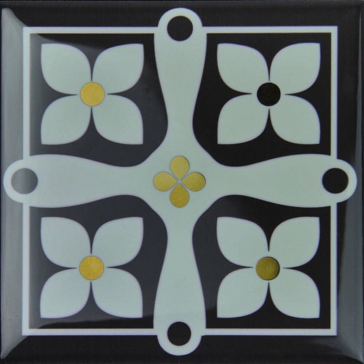 Etna Gold Decor Etna Gold B 15x15 - фото 1