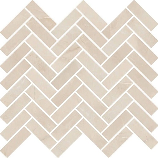 Sensi Mos. Chevron Sahara Cream 30x30 - фото 1