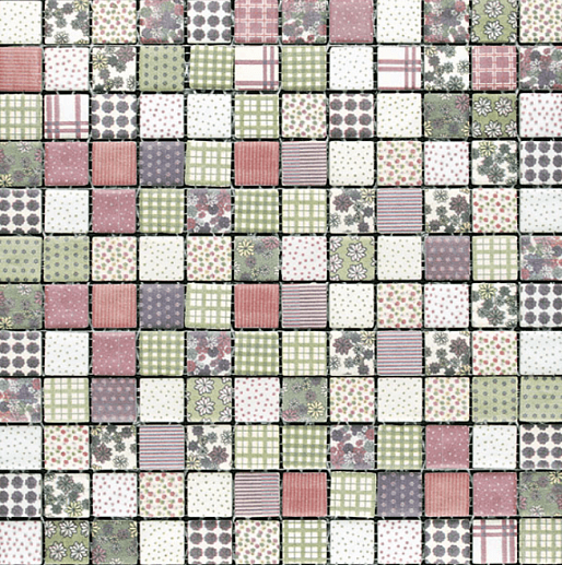 Graphic Patchwork Spring 31.6x31.6 - фото 1
