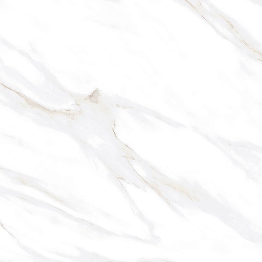 Calacatta Clarity Gold Белый Матовый 80x80 - фото 1