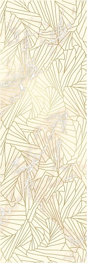 Serene Bianco Inserto 25x75 - фото 1