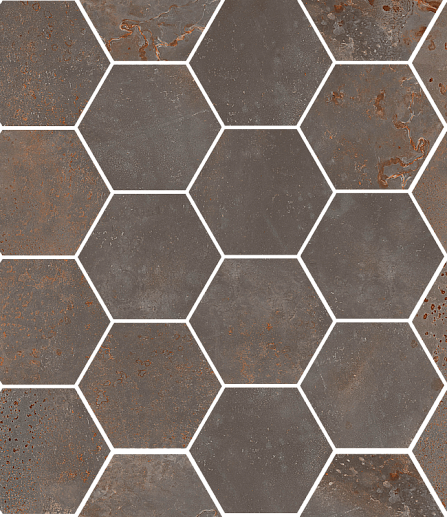 Oxidart Hexagon Oxid.Iron 27x32.5 - фото 1