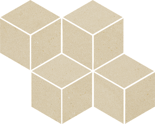 Rockstone Beige Mozaika Cieta Mix 20.4x23.8 - фото 1