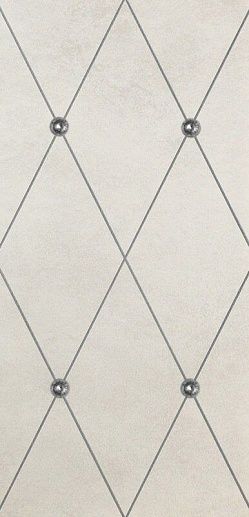 AD Maiora Rhombus Fregio Swarovsky Platino Beige 100 - фото 1