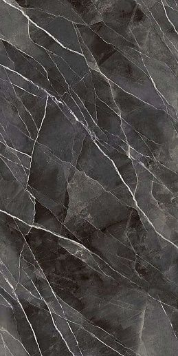 Diamond Calacatta Black Bocciardato 120x300 - фото 1