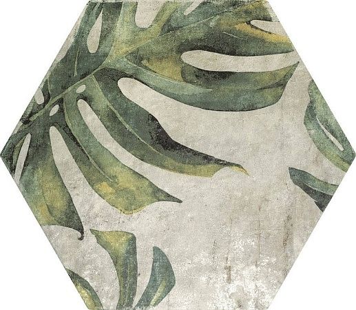 Amazonia Tropic Emerald Hexag 32x36.8 - фото 1