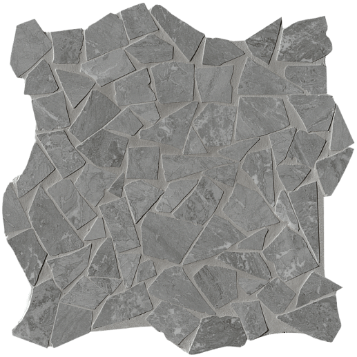 Roma Diamond Grigio Schegge Mosaico Brillante 30x30 - фото 1