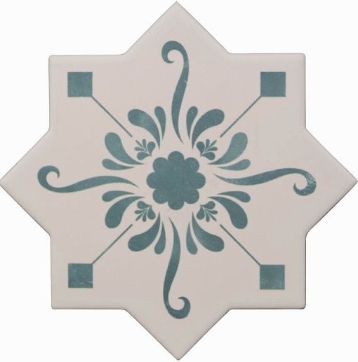 Becolors Star Dec. Stencil Lagoon 13.25x13.25 - фото 1