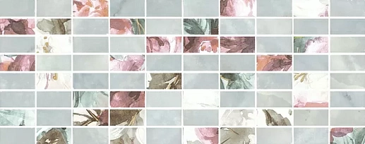 MM7138 Кенсингтон зеленый мозаичный 20*50 декор - фото 1