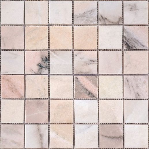 Pietrine Rosa Salmone Pol 4.8x4.8 - фото 1