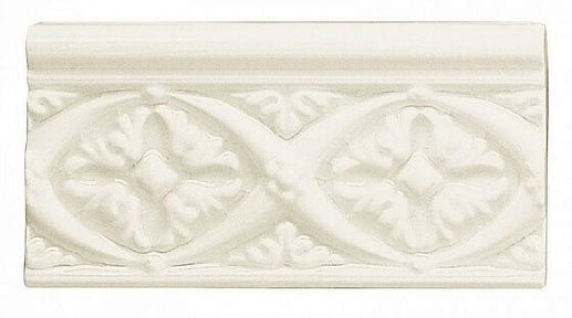 Modernista Relieve Bizantino C/C Marfil 7.5x15 - фото 1
