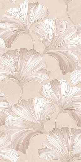 Pulpis Decor Beige Flora 31.5x63 - фото 1