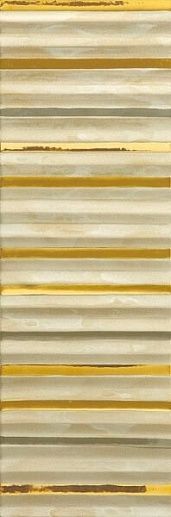 Sincera Righe Rilievo Gold & Champagne 15.2x43.6 - фото 1