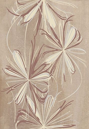 Sonnet Beige Flower 20.1x50.5 - фото 1