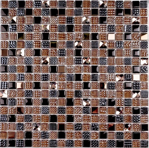 Mosaics Crystal brown 30x30 - фото 1