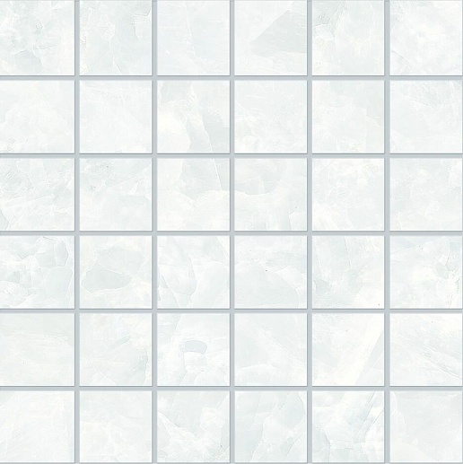 Tele di Marmo Revolution Mosaico 5x5 Thassos Nat 30x30 - фото 1
