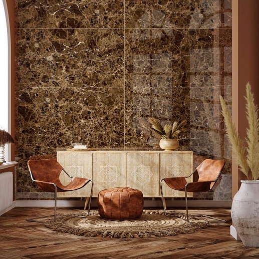 Global Tile Dark Emperador 1