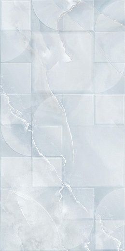 Onice Blu Rel 31.5x63 - фото 1