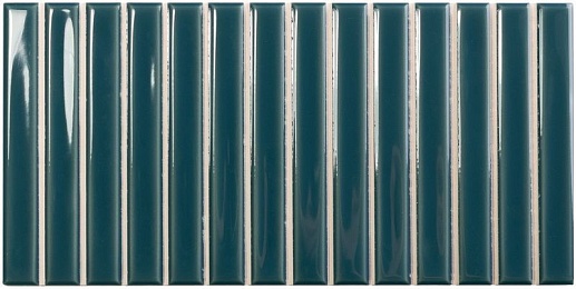 Sweet Bars Peacock Blue Gloss 12.5x25 - фото 1
