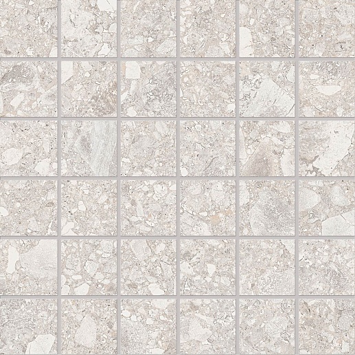Lombarda Mosaico Bianco Lap 30x30 - фото 1