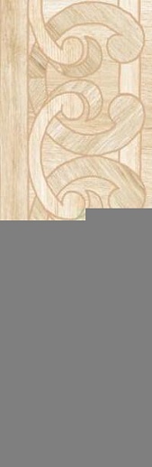 Woodays Rovere Decapato Fascia Intarsio Girali 20x61 - фото 1
