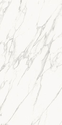 Marmi Stuoiato Book Match "В" Statuario Michelan. Lappato 162x324 - фото 1