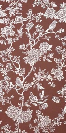 Chromagic Floral Bordeaux Ret 60x120 - фото 1