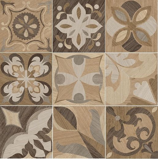 Intarsi Classic Mix Ret 20x20 - фото 1