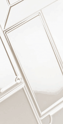 Art Deco Vector Frame A Silver Gray 12.5x25 - фото 1