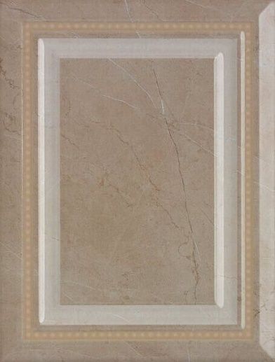 Botticino Dec. Botticino-Q Cream 19x25 - фото 1