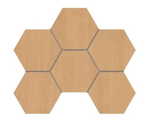 Classic Wood Honey oak CW04 Hexagon 25x28.5 - фото 1