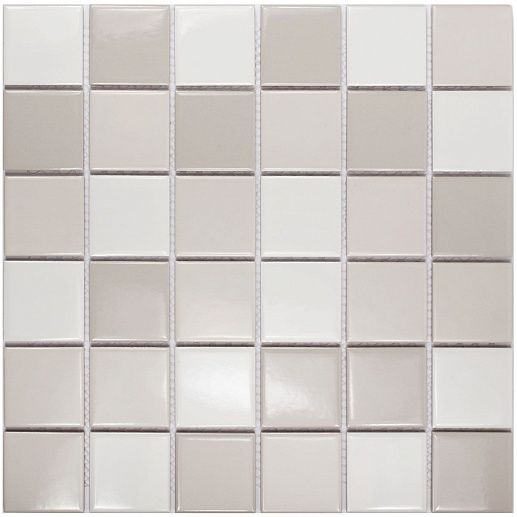Homework Grey Mix Glossy 30.6x30.6 - фото 1