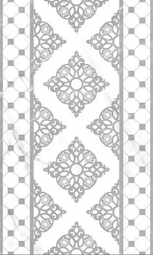 Elegance Grey Decor 01 30x50 - фото 1