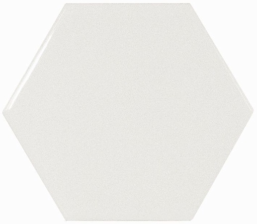 Scale Hexagon White 10.7x12.4 - фото 1